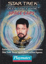 Star Trek Deep Space Nine PLAYMATES Sky Caps 1994  2 Lt. Thomas Riker