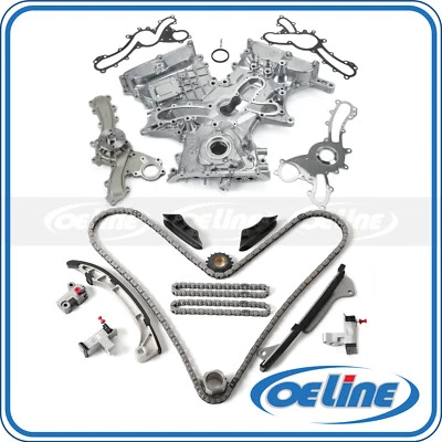 Timing Chain Kit Oil Water Pump for 05-16 Toyota Avalon Camry Lexus RX350 3.5L - Image 1 of 4