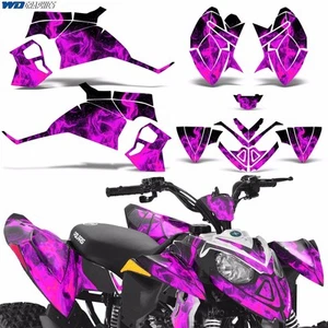 Kit de calcomanías gráficas para ATV para Polaris Outlaw 90 110 2002-2020 ICE PNK - Imagen 1 de 4