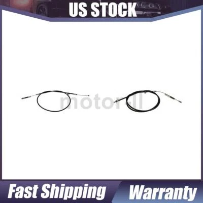 Par de cables de freno de estacionamiento traseros Dorman para GMC Sierra 1500 2003 2002 2001 2000 Foto 1 de 4