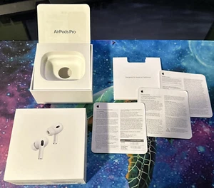 OEM Airpods Empty Box w/Instruction Manual-Airpods Pro (2nd Generation) - Picture 1 of 5