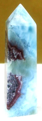 LARIMAR  Obelisk seltener Larimar  EDELSTEIN    A-Qualität    Nr.502 - Bild 1 von 2