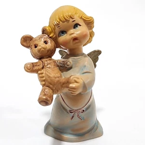 De Colección Fontanini Depose Italia Ángel Rubio Oso de Peluche Estatuilla Adorno Firmado 2.5" - Imagen 1 de 8