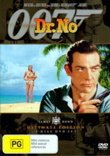 Dr. No DVD JAMES BOND 007 Sean Connery Ursula Andress 2-DISCS Ultimate Ed NEW R4
