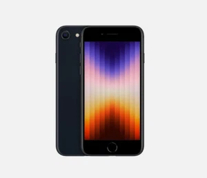 Apple iPhone SE 3 2022 64GB Unlocked Midnight Good Condition - Afbeelding 1 van 6