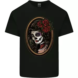 Tag der Toten La Catrina DOTD Sugar Skull Kinder T-Shirt Kinder - Bild 1 von 27