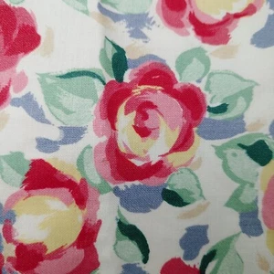 LAURETTE for BLOOMCRAFT Fabric 3.5 Yds Small Floral Stain Repeller Decor Fabric - Picture 1 of 7