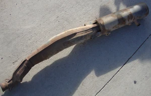 1999 2000 2001 2002 03 Polaris Trailblazer Trail Blazer 250 Exhaust Pipe Muffler - Foto 1 di 4