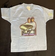 VTG 1979 Star Trek The Motion Picture Kirk & Spock Movie Promo Shirt Youth M WT