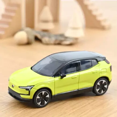wonderful diecast-modelcar 1/43 VOLVO EX30 2024  - moss yellow - lim.NOREV-ed. - Image 1 of 1