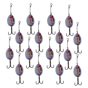 Set Fishing Lures Spinners Baits Crankbait Hook Tackle for Bass Trout Perch - Photo 1/5
