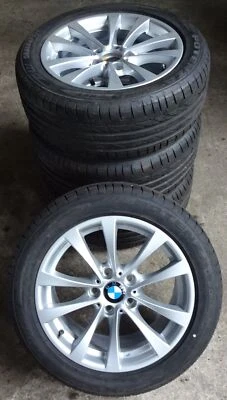 4 Orig BMW Sommerräder Styling 395 225/50 R17 94W F30 F31 F32 F33 6796244 1128 - Bild 1 von 4