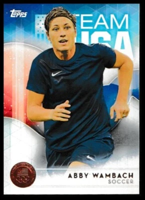 2016 Topps U.S. Olympic & Paralympic Team Hopefuls #40 Abby Wambach Bronze - Image 1 of 2