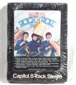 THE BEATLES – Rock 'N' Roll Music 1976 1st US 2-Play 8-TR tape SEALED - Imagen 1 de 4