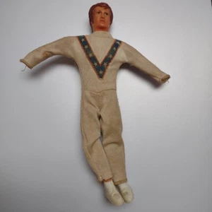 Figura de acción vintage 1972 Ideal 7" Bendy Evel Knievel - Imagen 1 de 9