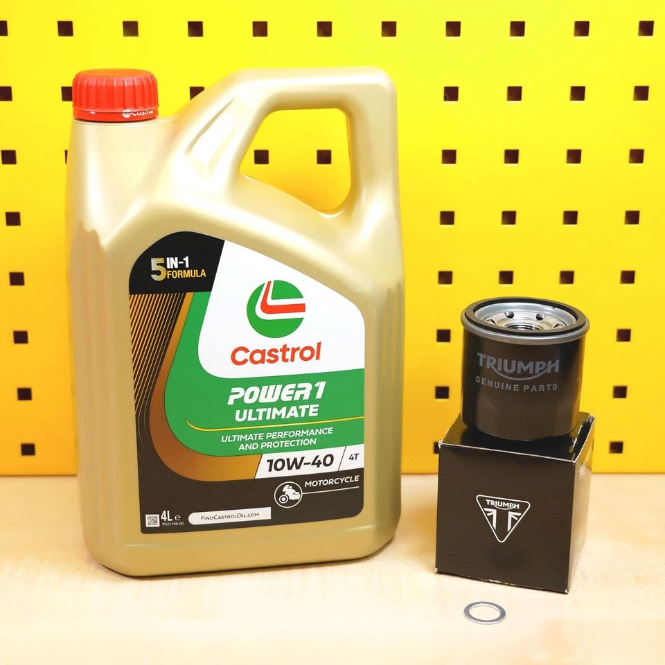 Original Ölfilter Öl Castrol Ultimate 10w40 für: Triumph 675 Street Triple R  - Bild 1 von 1