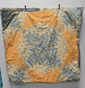 Patchwork Quilt Top  Homemade  - Picture 1 of 9