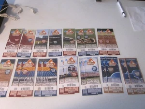 22 2008 COLLEGE WORLD SERIES CWS FULL TICKETS GAMES 1-14 FRESNO STATE CHAMPS 🏆⚾ - Picture 1 of 6
