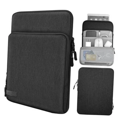  8-9 Inch Tablet Sleeve Bag Carrying Case with Storage 8-9 inch Black & Gray - Image 1 of 4
