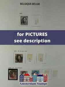 Belgium vf used MH collection in DAVO album incl good sets High CAT Value - Picture 1 of 1