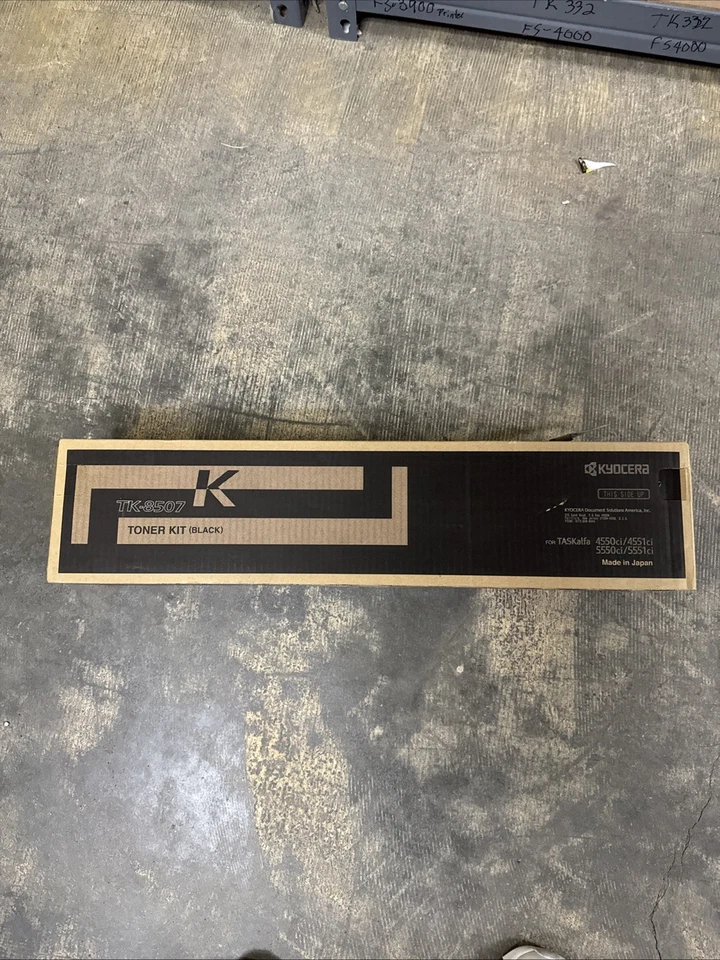 Kit de tóner láser negro Kyocera TK-8507K OEM cartucho sellado Foto 1 de 1