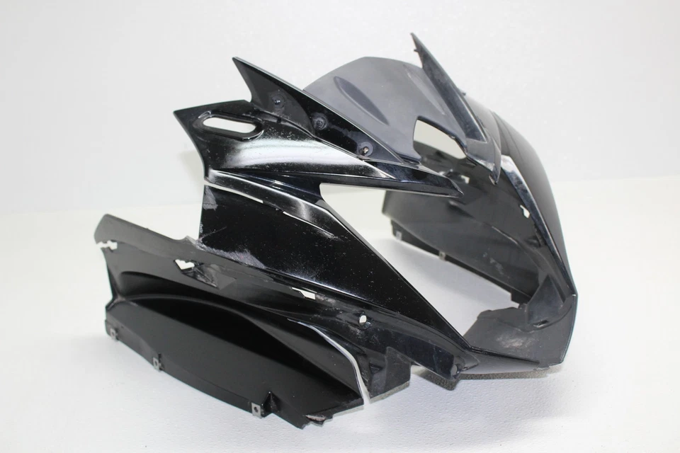 09-17 YAMAHA FZ6R DELANTERO SUPERIOR NARIZ CARENADO CUBIERTA Foto 1 de 4