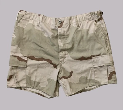 Rothco Ultra Force BDU Shorts Mens Large Desert Camo Adjustable Waist Military - Image 1 of 4