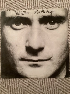 Phil Collins - In The Air Tonight 7" Single Portuguese Import Record Vinyl 1981 - Image 1 of 4