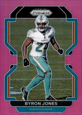 2021 Panini Prizm - Byron Jones #110 Pink Prizm - Image 1 of 2