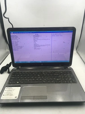HP 15 G019WM - BOOTS TO BIOS - AMD E1 2100 - 4GB RAM - NO OS - 15" - READ - BB!! - Image 1 of 4