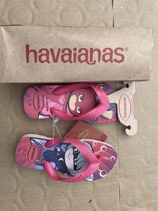 Infradito Havaianas sandali infradito bambini ragazze gomma spiaggia piscina misura 25/26 - Foto 1 di 4