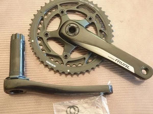 SRAM Rival BB30 PF30 Chainset 46+36t Road Gravel 172.5mm Crankset 11s Double NEW - Picture 1 of 10