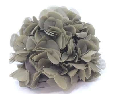 Gorra de salón Betty Dain floral bouffant vintage de los años 50 nueva de colección -gris- #717 Foto 1 de 4