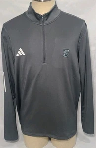 Adidas Eastern Michigan University Gray 1/4 Zip Pullover Factory E Size L Used - Picture 1 of 11