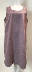 Announcements Vintage Maternity Wear Red White Blue Sleeveless Mini Dress Size L - Picture 1 of 11