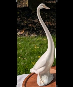 NAO LLADRO DAISA Long Neck Goose Duck Swan Figurine Large Statue, Excellent Cond - Picture 1 of 7