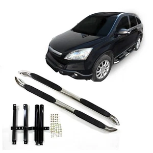 Trittbretter Schwellerrohre Für Honda CR-V 2006-2012 ø 76mm V2A - Afbeelding 1 van 8