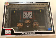 Funko Pop! Deluxe Moment: Run DMC In Concert 3 Vinyl Figures 2022 WM Exclusive