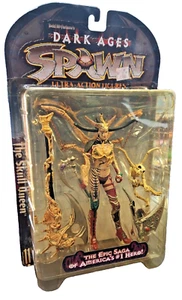 1998 Todd McFarlane Dark Ages Spawn The Epic Saga Skull Queen RED Figure - Picture 1 of 4