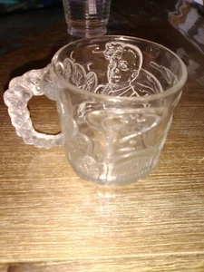 Tommy Lee-Jones/TWO-FACE Glass McDonalds France Mug BATMAN FOREVER 1995DC Comics - Picture 1 of 10