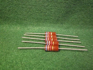 (1) Paquete de 5 resistencias Carbon Comp 680 OHM 2 vatios 5 % NOS - Imagen 1 de 1