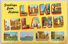 Long Island, Large Letter Postcard, Greetings