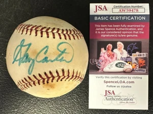 Gary Carter Single Signed Baseball w/ JSA Certificate of Authenticity CM993 - Picture 1 of 4