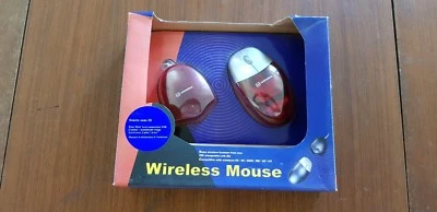 Souris sans fil WANADOO Translucide Rouge USB pour MAC / Win 95 98 2000 ME XP NT - Photo 1/3