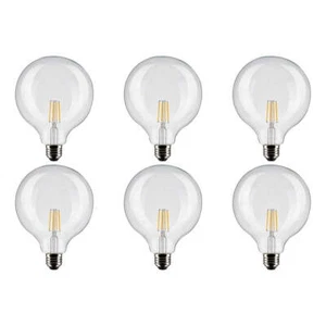 6W G40 LED - Clear - Medium base - 90 CRI - 4000K - 120V - 6-Pack - Picture 1 of 6
