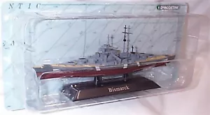 Bismarck Battleship on display Plinth 1:1250 Scale new in pack KZ01 - Picture 1 of 1