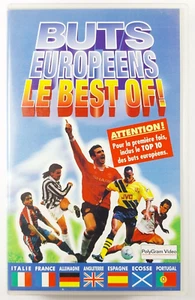Cassette VHS Football Best Of Buts Européens Polygram Vidéo 1994 VF - Imagen 1 de 4