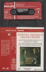 Martha Argerich Rachmaninoff Suite 2 Cassette Audio K7 Tape Philips Madcjay - Imagen 1 de 1