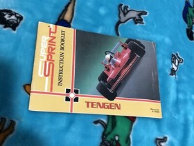 Nintendo NES Video Game Instruction Manual Super Sprint (Tengen)