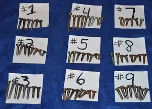 TORNILLOS CANTOR GABINETES BISAGRA CABEZA OTRAS BISAGRAS TAMAÑOS MÚLTIPLES TORNILLOS LARGOS - Imagen 1 de 20